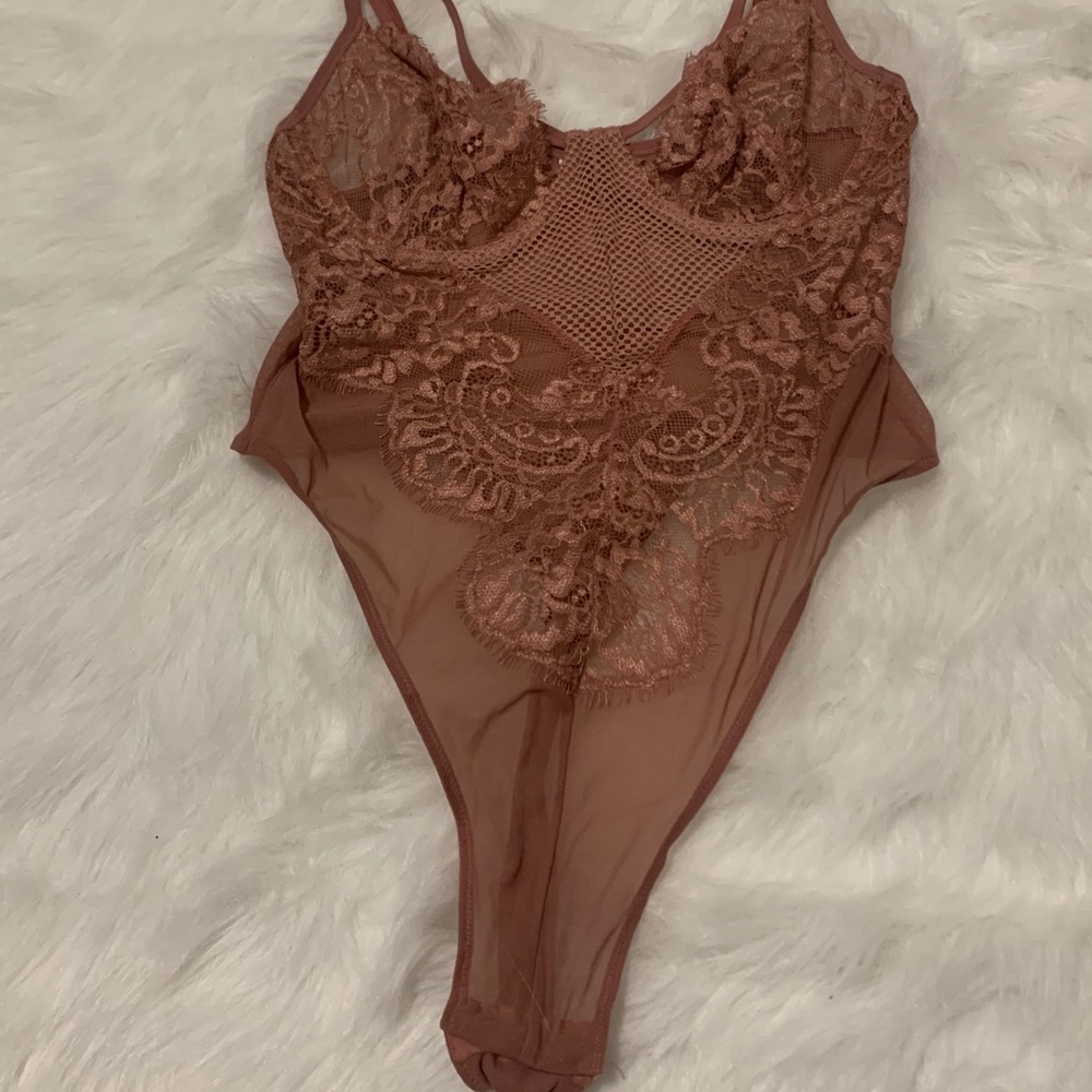 Pink lingerie